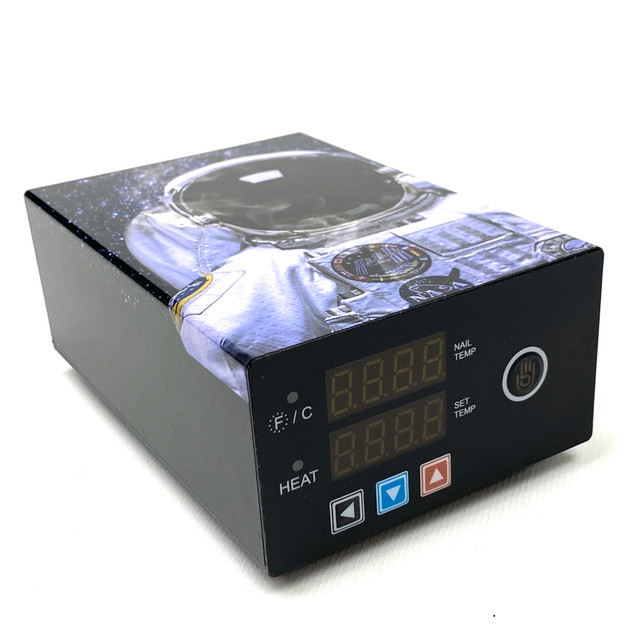 Micro E-Nail with XXL 30mm Flat Top Male - Rocketman Wrap