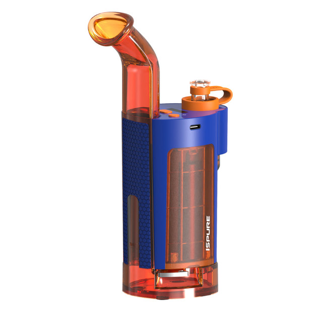Ispire Blitz Portable Device - Orange with Blue