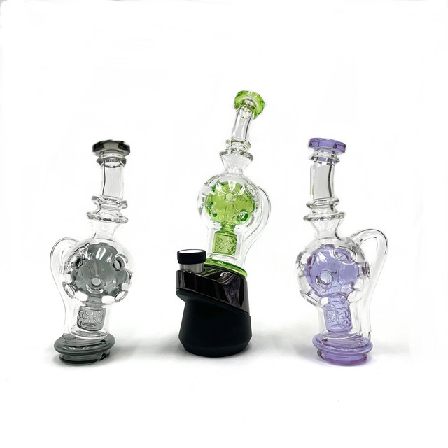 Ball Recycler Perc Puffco Peak Top 1 Count Assorted Colors