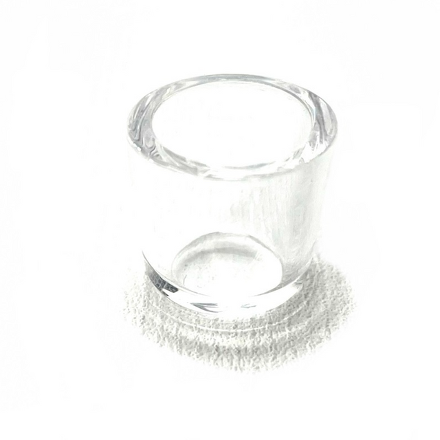 Clear Quartz Puffco Peak Atomizer Insert Dish
