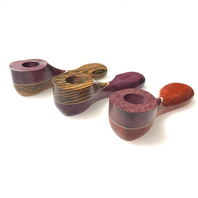 Hourglass Quickdraw Smoking Pipe 4" Made in USA 1 Count Assorted