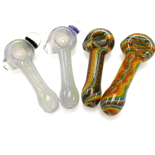 Fancy Dicro Pipes Spoons Colorado Blown 1 Count