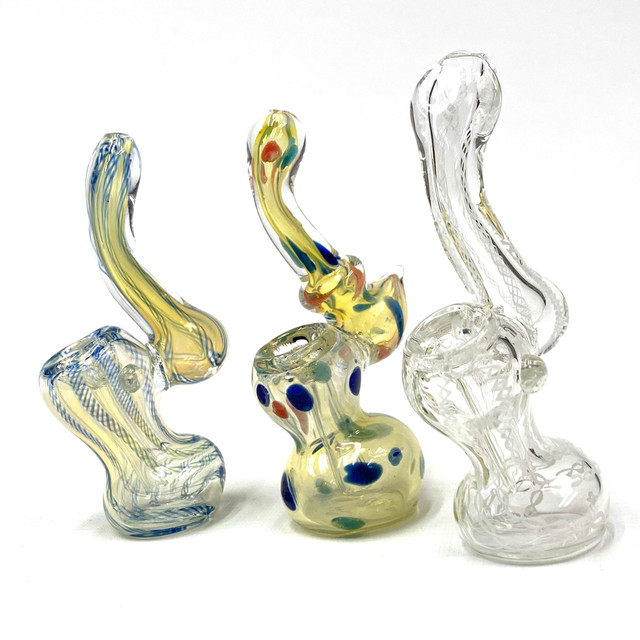 Cool Jammin Glass Bubbler 5"+- 1 Count Assorted