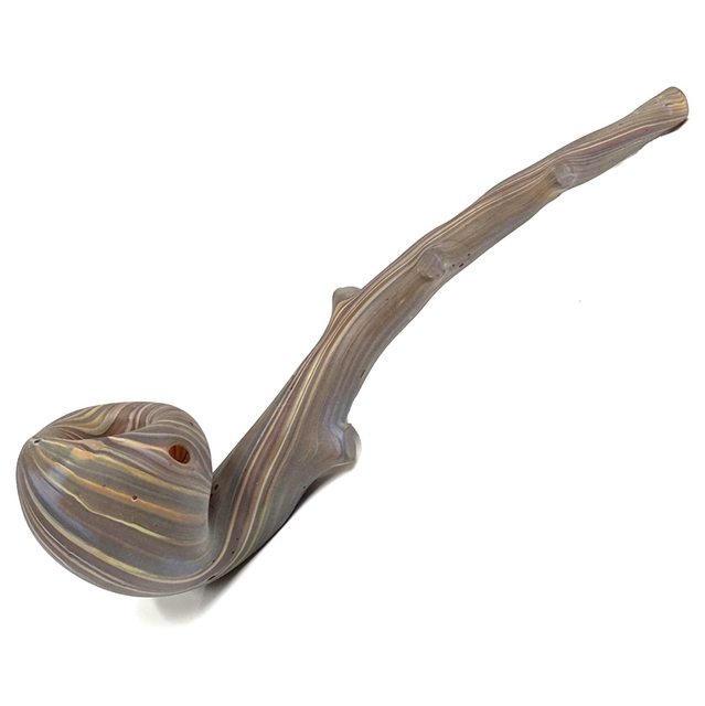 Large Driftwood Gandalf Glass Pipe Manzanita from Colorado 10"