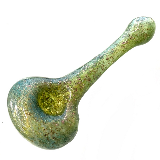 Sparklers Full Sparkle Glass Hand Pipe Colorado Blown 5.00"+- 1 Count Assorted Color