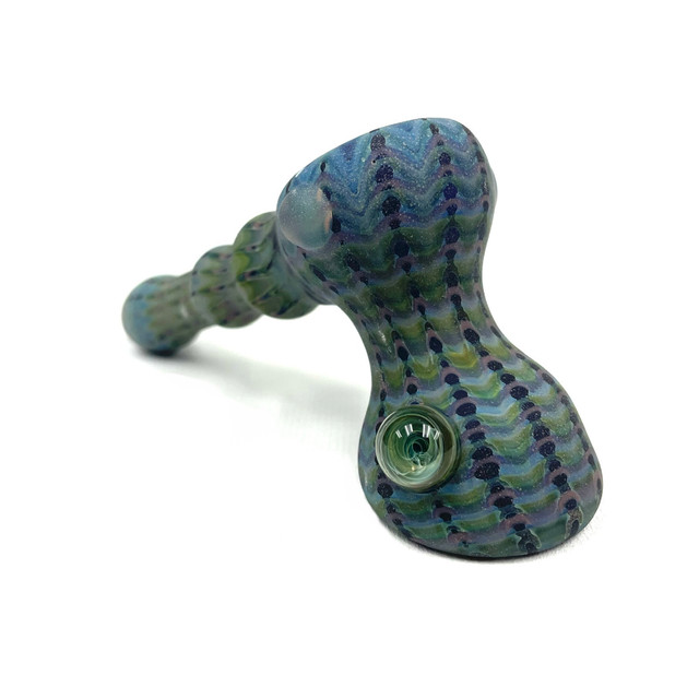 Sand Blasted Hammer Dry Hand Pipe 4"