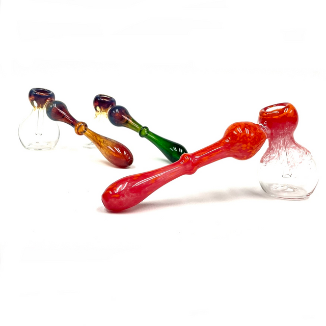 Colorado Blown Small Sized Bubbler or Sidecar 8" 1 Count Assort
