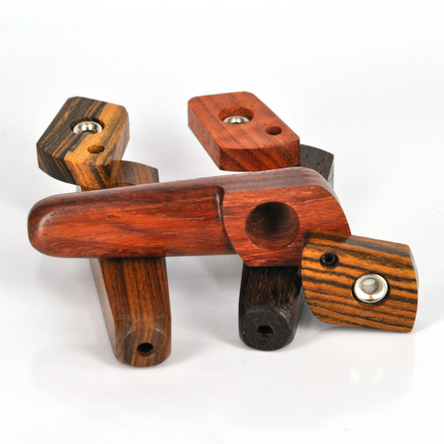 SKYTOPPER WOOD PIPE W/ WINDSCREEN 4" - USA TP21S
