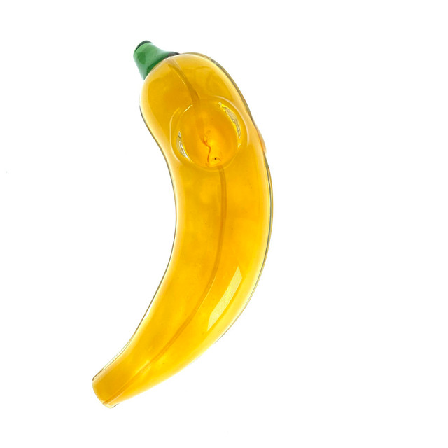 My Banana's Back (and you're gonna be in trouble) 5" Glass Hand Pipe