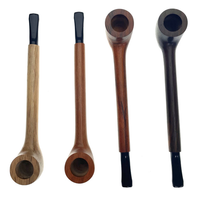 The Mill Long Cocobolo Wood Pipe 1 Count Assorted Colors