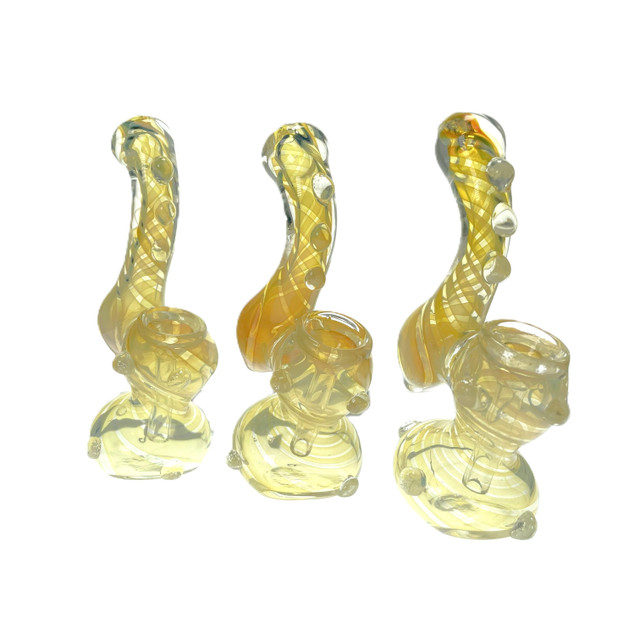 Golden Fumed Small 5" Bubbler