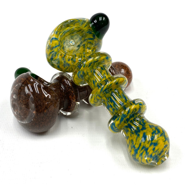 Three Ring Circus Glass Pipe 4"
