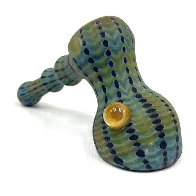 Sand Blasted Hammer Bubbler 5"