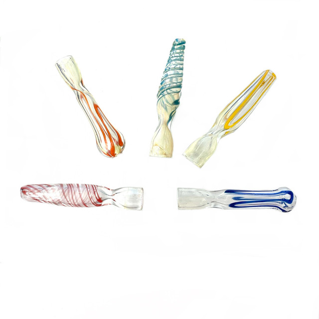 Chili Willie Glass Chillum 1 Count Assorted