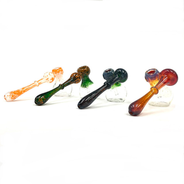 Colorado Blown Medium Sized Bubbler or Sidecar 8-9" 1 Count Assort