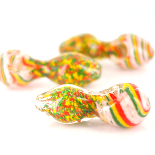 4" Insane Reggae Glass Pipe