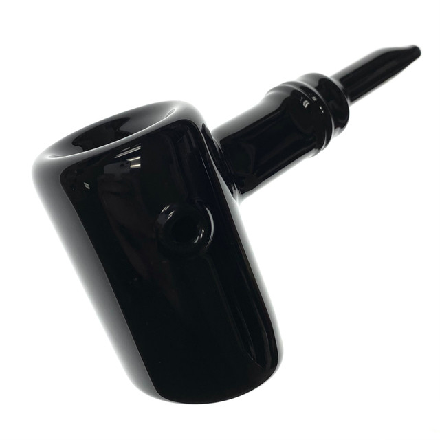 6" Grav Tankard Sherlock Glass Handpipe (Assorted Colors)