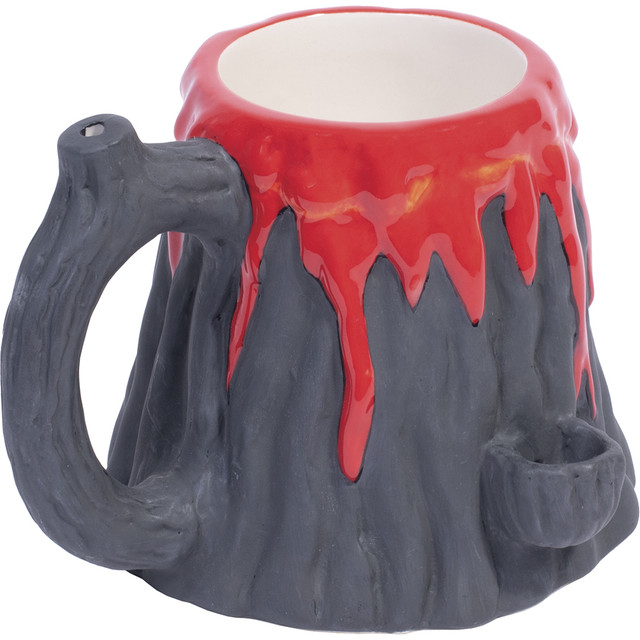 Volcano Porcelain Water Pipe Mug