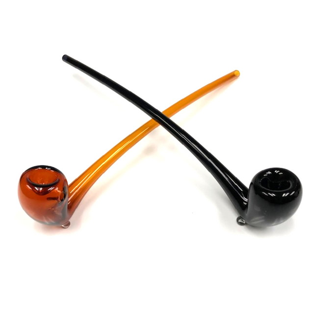Starfish Designs 12" Glass Gandalf Pipe 1 Count Assorted Color