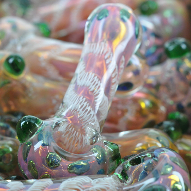 Fume Shrooms 4" Glass Hand Pipe