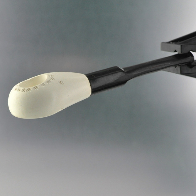 Paykoc Genuine Block Meerschaum Mini Teardrop With Case M60060
