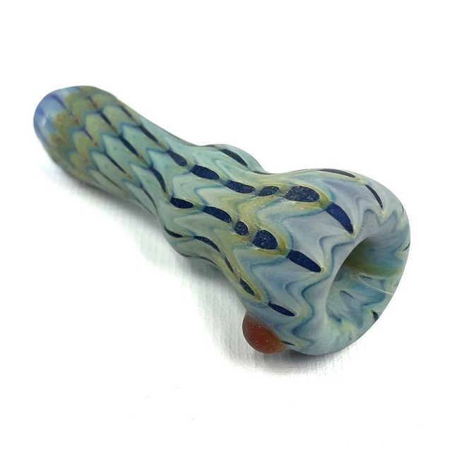 Sand Blasted Chillum Hand Pipe 3"