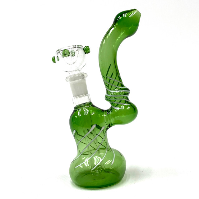 Old Fashioned Glass Bubbler 6.5"