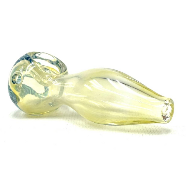 Fumed Flower Pocket Pistols 3" Glass Hand Pipe (Assorted Colors)