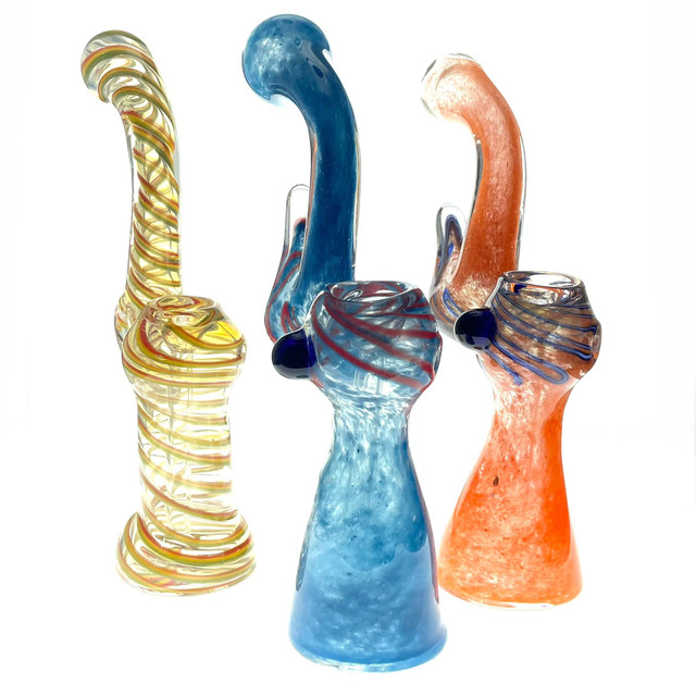8" Mixed Bubblers 1 Count Assorted