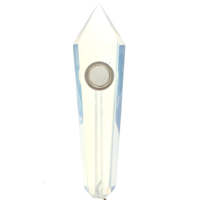 4"-5" Synthetic Spacerock Hand Pipe w/ Metal Bowl