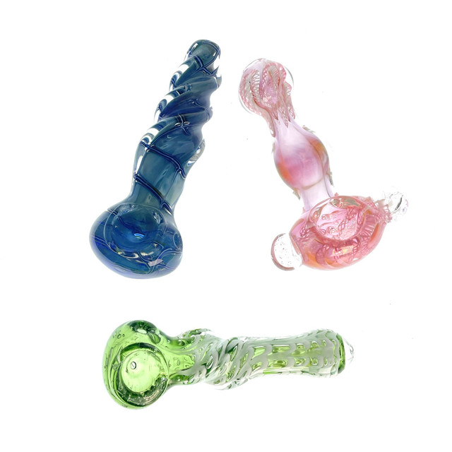 Motley Crew Wild Card 4" Glass Hand Pipe