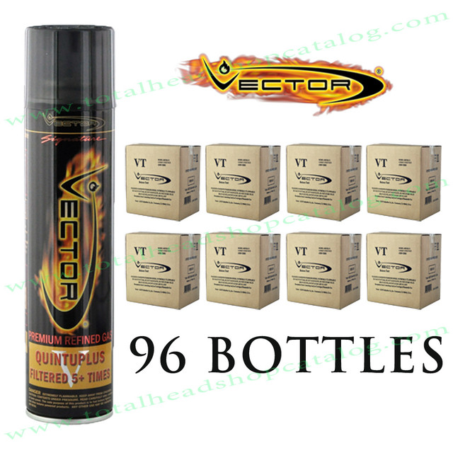 Vector 14X+ Butane 320ML Master Case (96 Bottles)