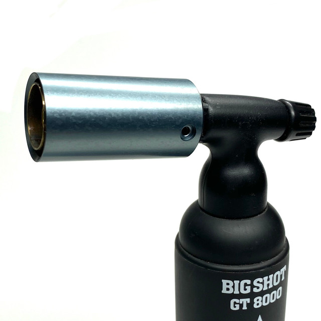 Gunmetal Turbo Metal Nozzle Guard for Blazer Big Shot / Big Buddy Butane Torches