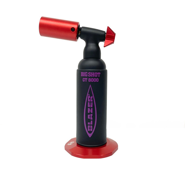Lava Red Full Set Turbo Guard Cover (Base, Knob & Nozzle) - Blazer Bigshot Torch Not Included