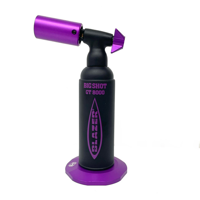 Shiny Purple Full Set Turbo Guard Cover (Base, Knob & Nozzle) - Blazer Bigshot Torch Not Included