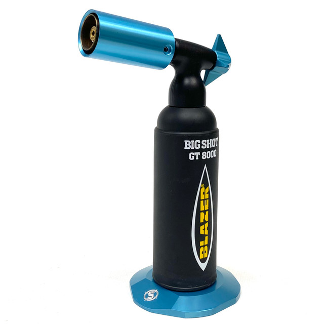 Atlantis Teal Scope and Stack Full Set Turbo Guard Cover (Base, Knob & Nozzle)- BLAZER BIG SHOT TORCH NOT INCLUDED