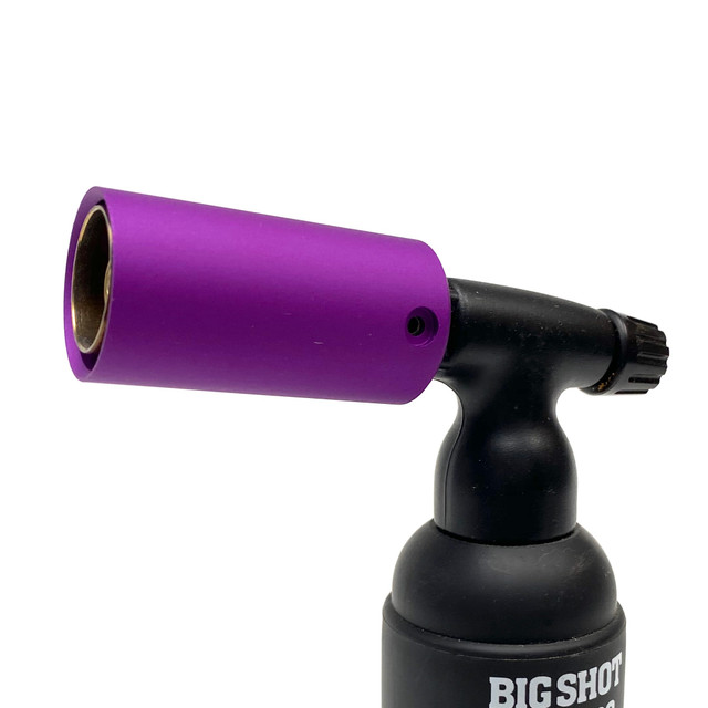 Matte Purple Turbo Metal Nozzle Guard for Blazer Big Shot / Big Buddy Butane Torches