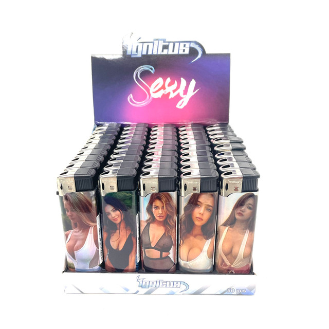Sexy 50 Pack of Electronic Ignitus Lighters