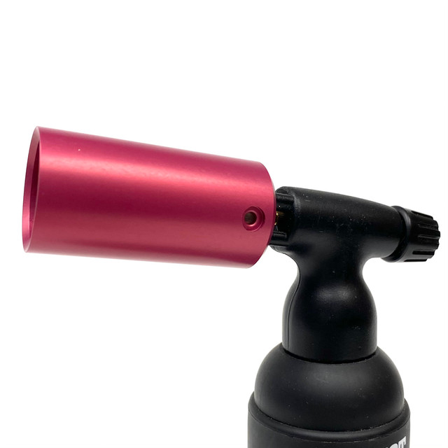 Fresh Salmon Turbo Metal Nozzle Guard for Blazer Big Shot / Big Buddy Butane Torches