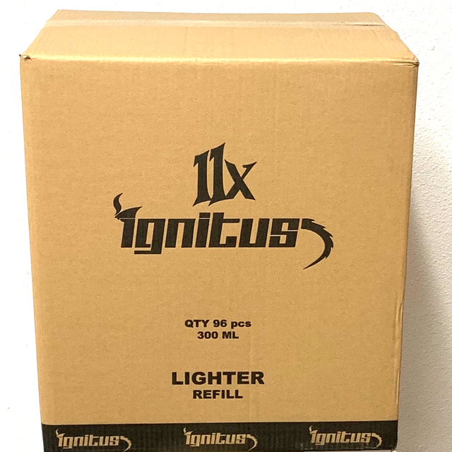 Ignitus 11x Butane - 96 Can Master Case
