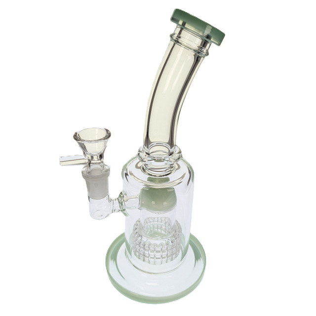 Water Pipe w/Lattice Bubbler 8"