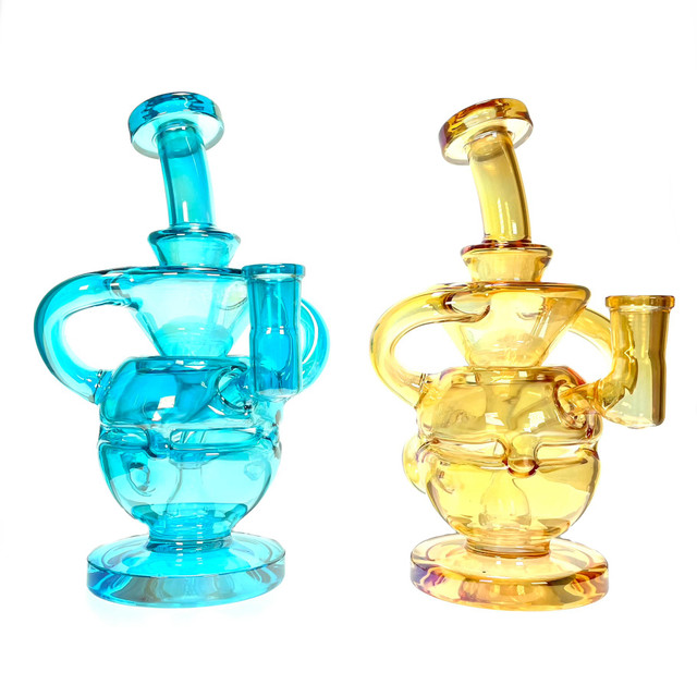 Egg Separation 8" Water Bong 1 Count Assorted Colors
