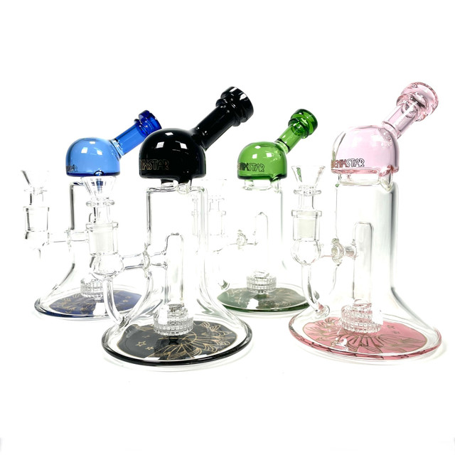 8" Phoenix Star Observation Tower Water Pipe 1 Assorted Color