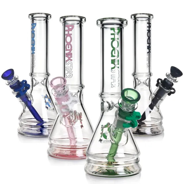Phoenix Star New Design 10" Water Pipe 1 Count Assorted Color