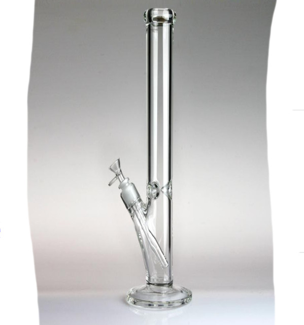 Straight Tube 16" Tall Water Pipe