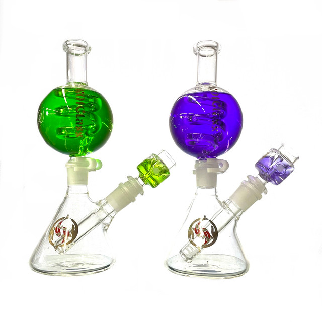 Koi 3 Orb Glycerin Water Pipe1 Count Assorted