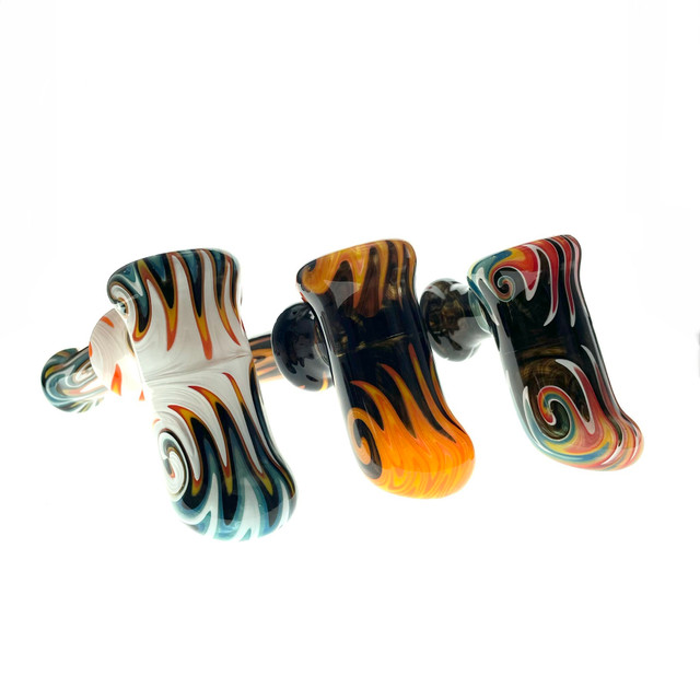 5.2" Glass Bubbler -American Northstar Rod- 1 Assorted Color