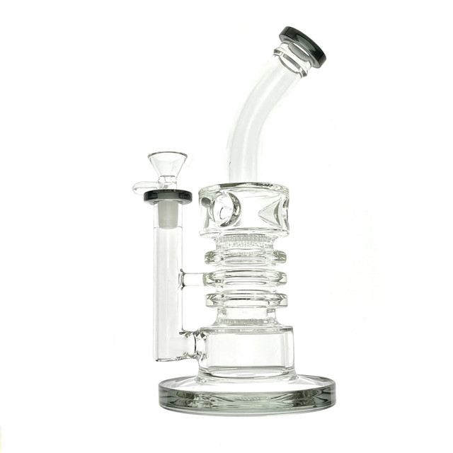 Honey Comb Tornado 10" Heavy Water Pipe